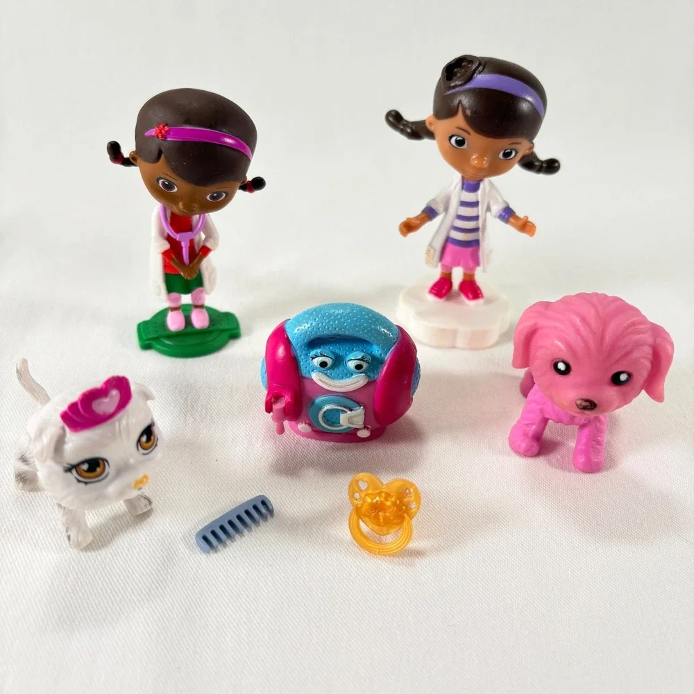 Disney Doc‎ McStuffins Mixed Lot 7pc Toy Figure Accessories Replacement Parts